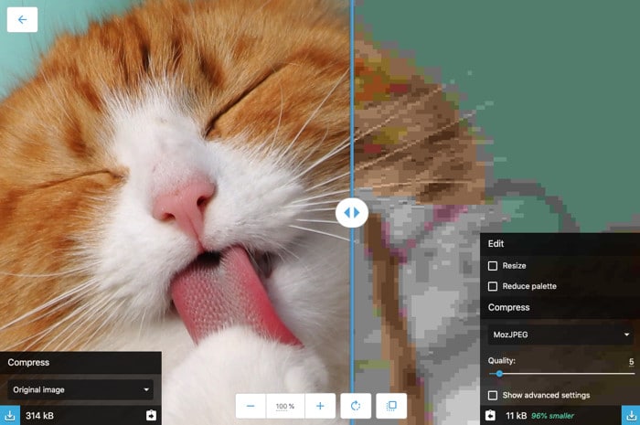 ブラウザを開くだけで写真や画像を圧縮できる「Squoosh」ならファイルサイズが軽くできる！